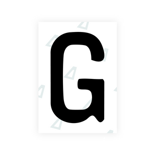 Alite Nanofilm for Slovakia license plates - Symbol "G"
