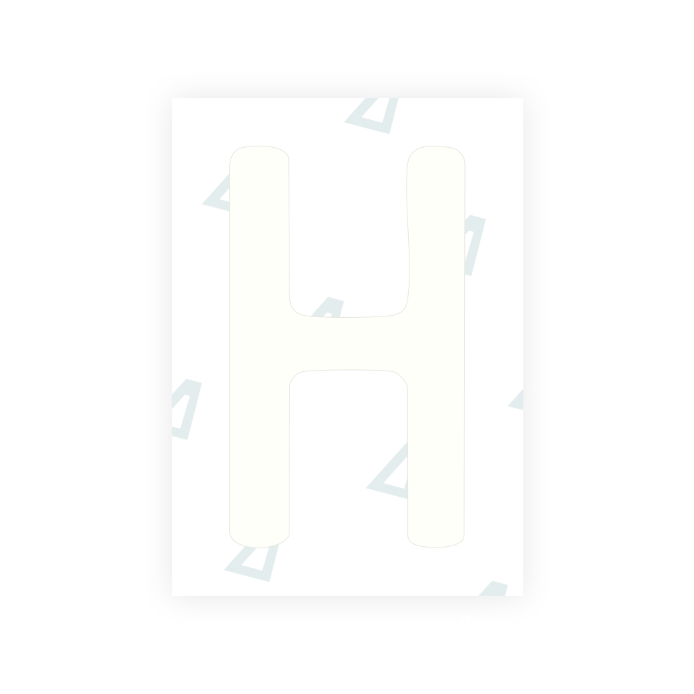 Alite Nanofilm for Slovakia license plates - Symbol "H"