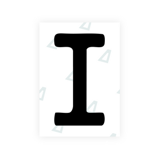 Alite Nanofilm for Slovakia license plates - Symbol "I"