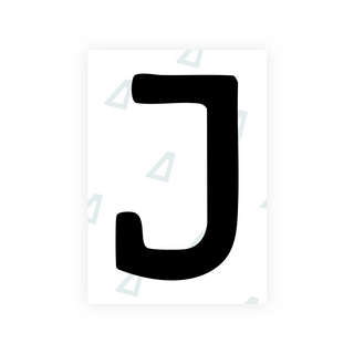 Alite Nanofilm for Slovakia license plates - Symbol "J"