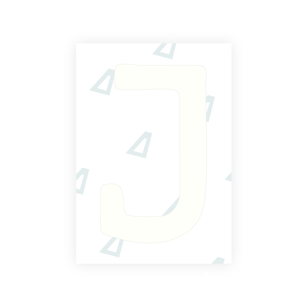 Alite Nanofilm for Slovakia license plates - Symbol "J"