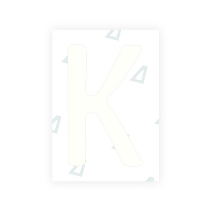 Alite Nanofilm for Slovakia license plates - Symbol "K"