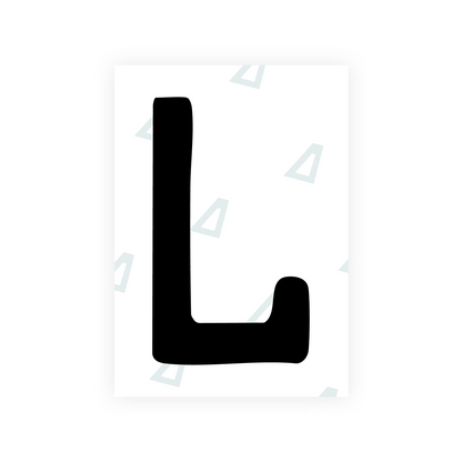 Alite Nanofilm for Slovakia license plates - Symbol "L"