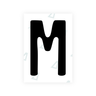 Alite Nanofilm for Slovakia license plates - Symbol "M"