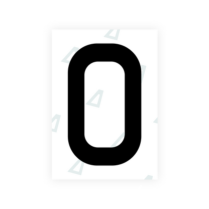 Alite Nanofilm for Slovakia license plates - Symbol "O"