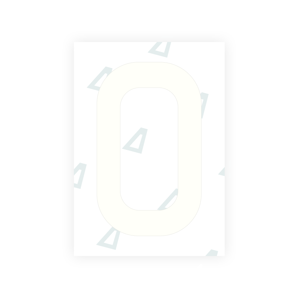 Alite Nanofilm for Slovakia license plates - Symbol "O"