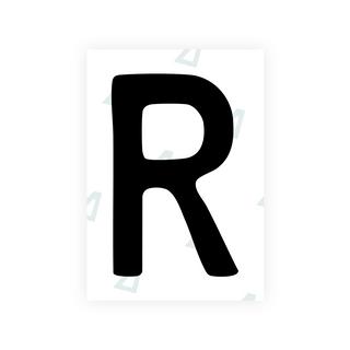 Alite Nanofilm for Slovakia license plates - Symbol "R"