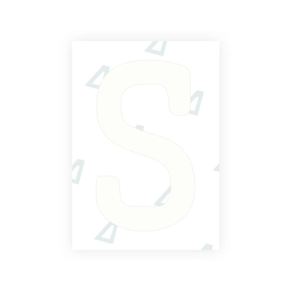 Alite Nanofilm for Slovakia license plates - Symbol "S"