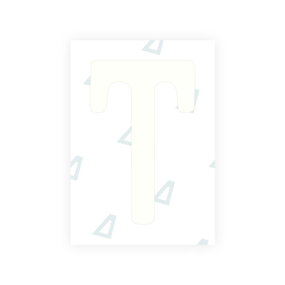 Alite Nanofilm for Slovakia license plates - Symbol "T"