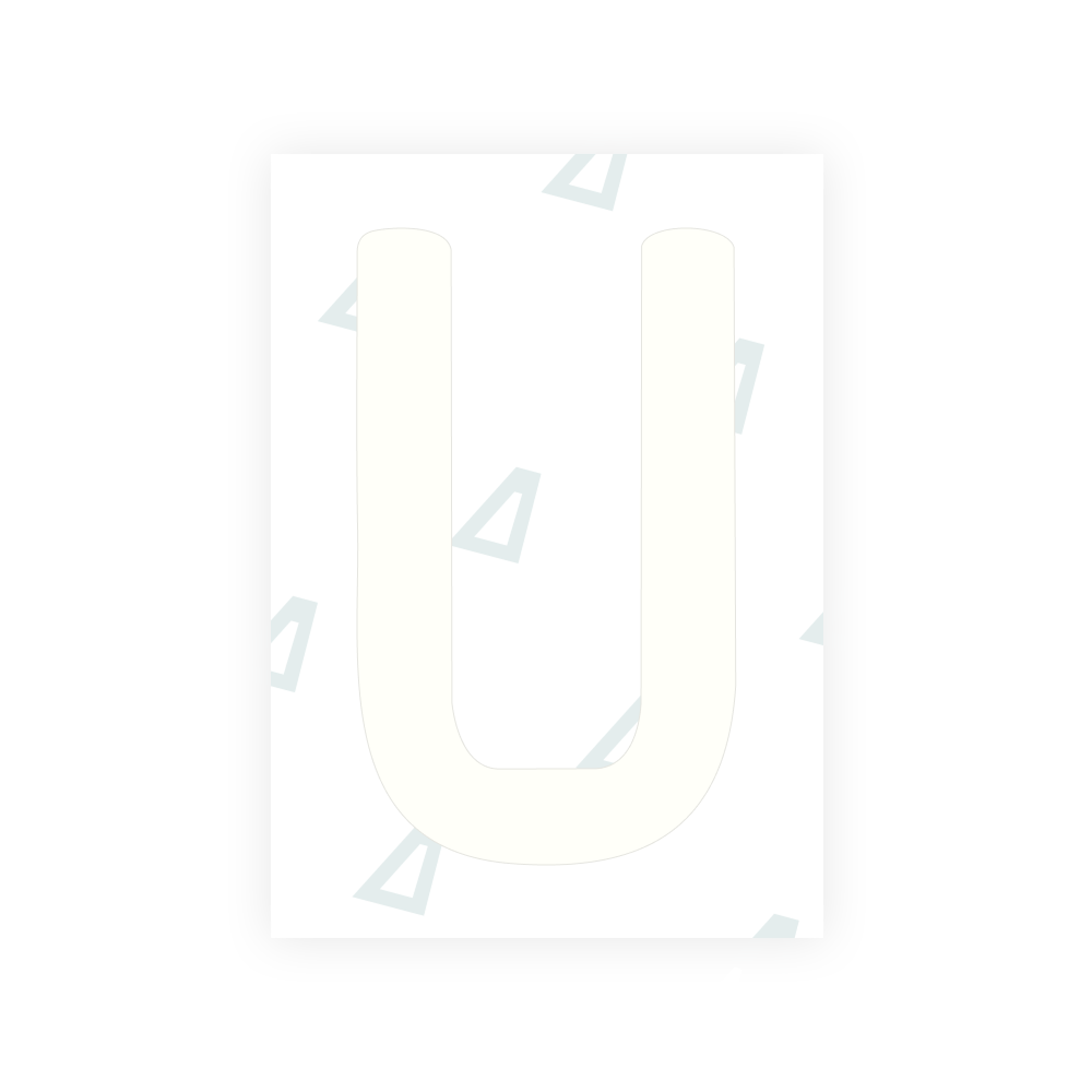Alite Nanofilm for Slovakia license plates - Symbol "U"