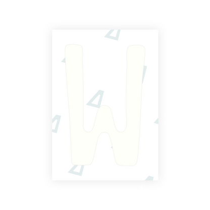 Alite Nanofilm for Slovakia license plates - Symbol "W"