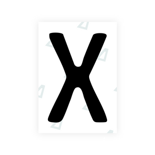 Alite Nanofilm for Slovakia license plates - Symbol "X"