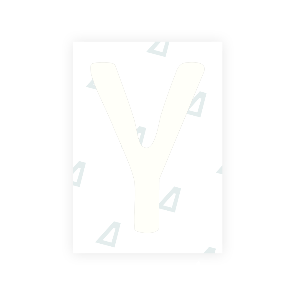 Alite Nanofilm for Slovakia license plates - Symbol "Y"