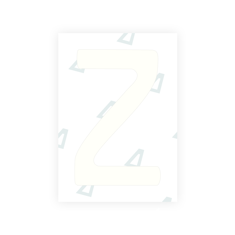 Alite Nanofilm for Slovakia license plates - Symbol "Z"