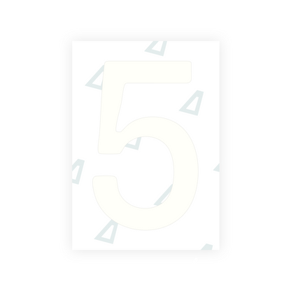 Alite Nanofilm for Slovakia license plates - Symbol "5"