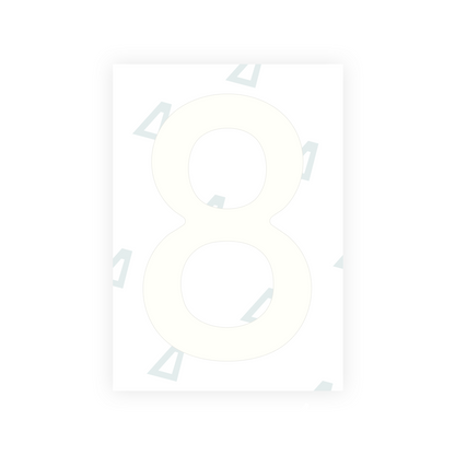 Alite Nanofilm for Slovakia license plates - Symbol "8"