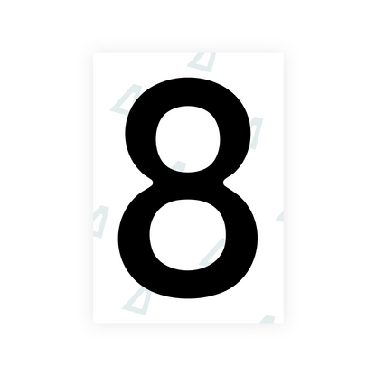 Alite Nanofilm for Slovakia license plates - Symbol "8"