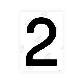 Alite Nanofilm for Slovakia license plates - Symbol "2"