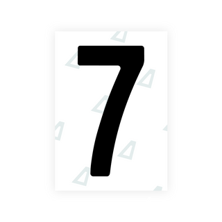Alite Nanofilm for Slovenia number plates - Symbol "7"
