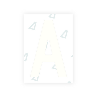 Alite Nanofilm for Slovenia number plates - Symbol "A"