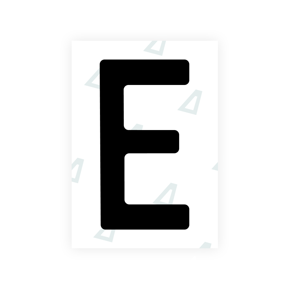 Alite Nanofilm für moldawische Nummernschilder - Symbol "Z"