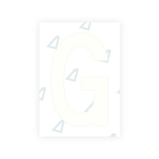Alite Nanofilm for Slovenia number plates - Symbol "G"