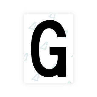 Alite Nanofilm for Slovenia number plates - Symbol "G"