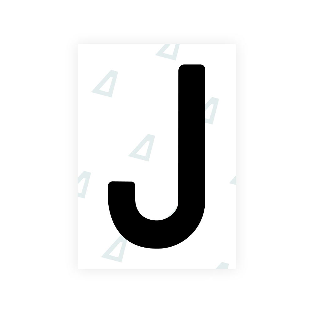 Alite Nanofilm for Slovenia number plates - Symbol "J"