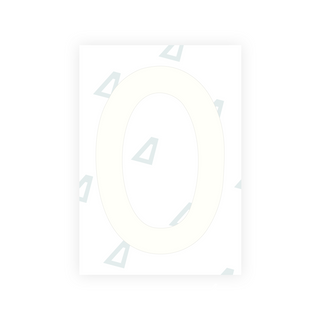 Alite Nanofilm for Slovenia number plates - Symbol "O"
