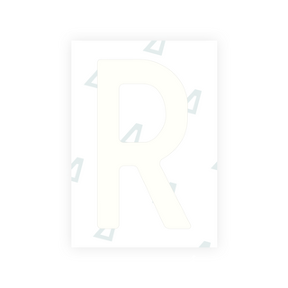 Alite Nanofilm for Slovenia number plates - Symbol "R"