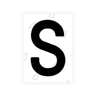 Alite Nanofilm for Slovenia number plates - Symbol "S"