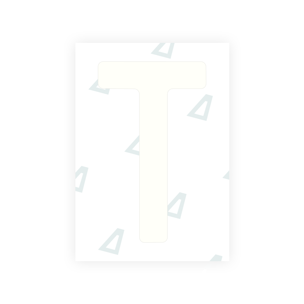 Alite Nanofilm for Slovenia number plates - Symbol "T"