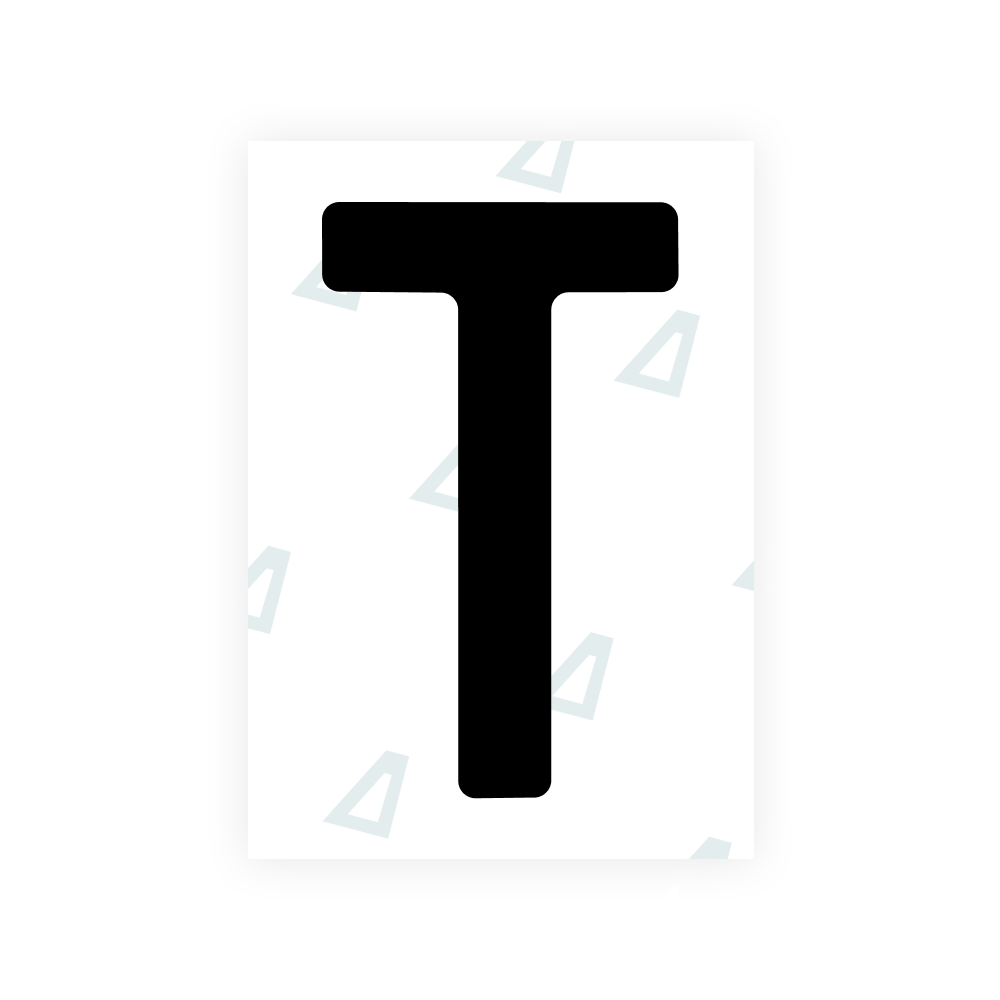Alite Nanofilm for Slovenia number plates - Symbol "T"