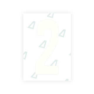 Alite Nanofilm for Angola license plates - Symbol "2"