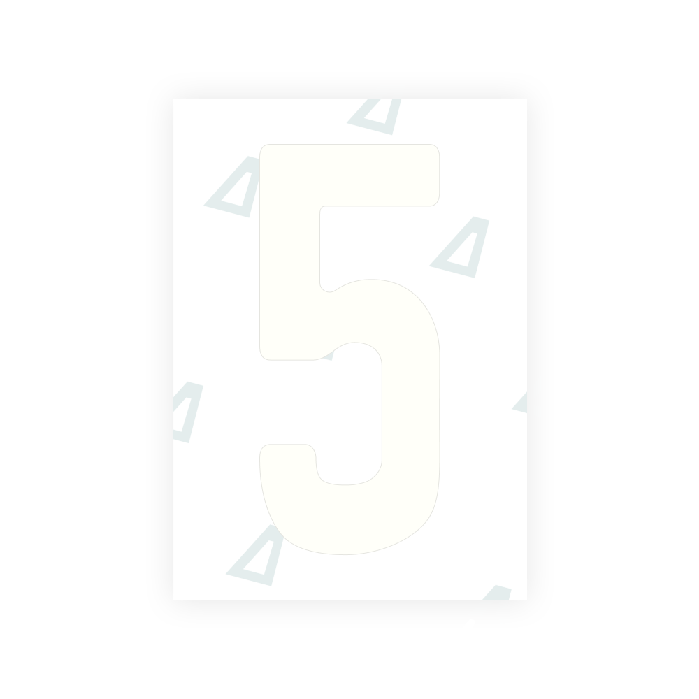 Alite Nanofilm per targhe USA (Hawaii) - Simbolo "Z"