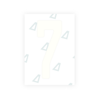 Alite Nanofilm for Angola license plates - Symbol "7"