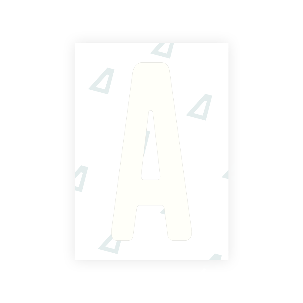 Alite Nanofilm per targhe USA (Hawaii) - Simbolo "Z"