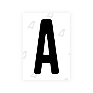 Alite Nanofilm for Angola license plates - Symbol "A"