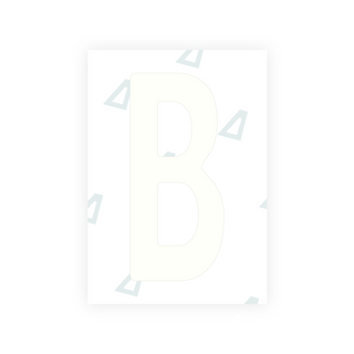 Alite Nanofilm for Angola license plates - Symbol "B"