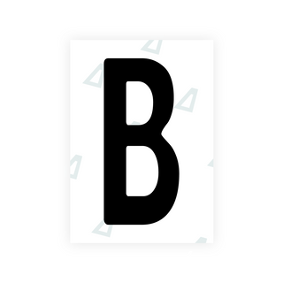 Alite Nanofilm for Angola license plates - Symbol "B"