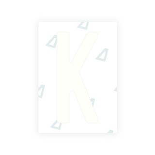 Alite Nanofilm for Angola license plates - Symbol "K"