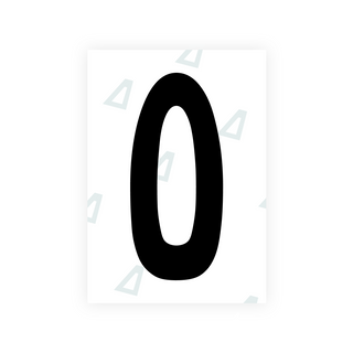 Alite Nanofilm for Angola license plates - Symbol "O"