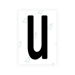 Alite Nanofilm for Angola license plates - Symbol "U"