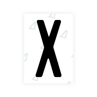 Alite Nanofilm for Angola license plates - Symbol "X"