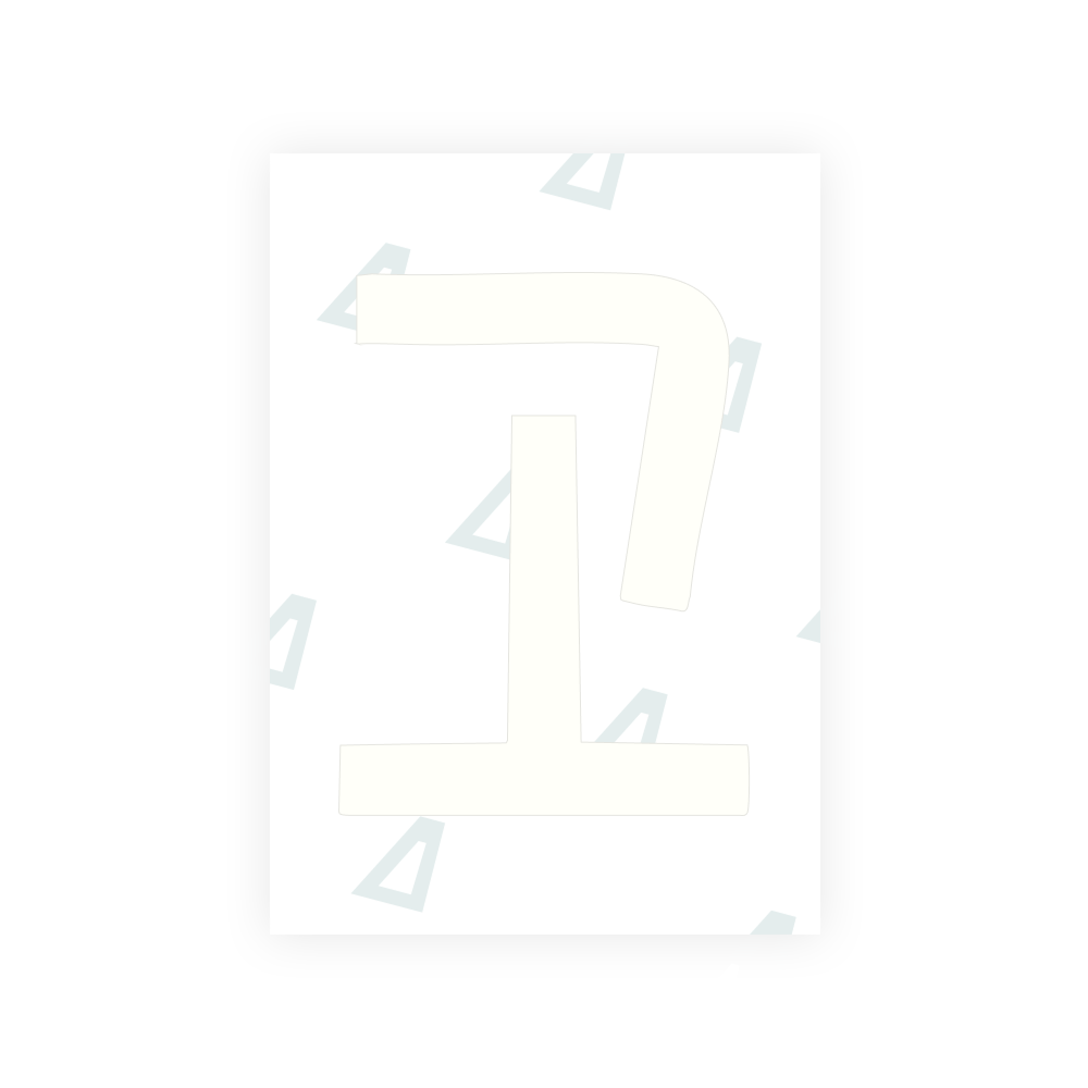 Alite Nanofilm for South Korea license plates - Symbol "H"
