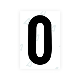 Alite Nanofilm pour plaques d'immatriculation américaines (Dakota du Sud) - Symbole « 0 »
