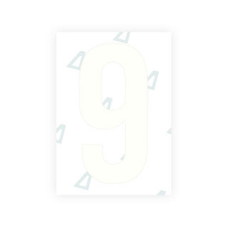 Alite Nanofilm for US (South Dakota) license plates - Symbol "9"