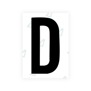 Alite Nanofilm pour plaques d'immatriculation américaines (Dakota du Sud) - Symbole « D »