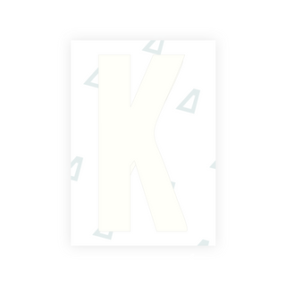 Alite Nanofilm for US (South Dakota) license plates - Symbol "K"