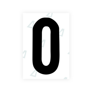 Alite Nanofilm pour plaques d'immatriculation américaines (Dakota du Sud) - Symbole « O »